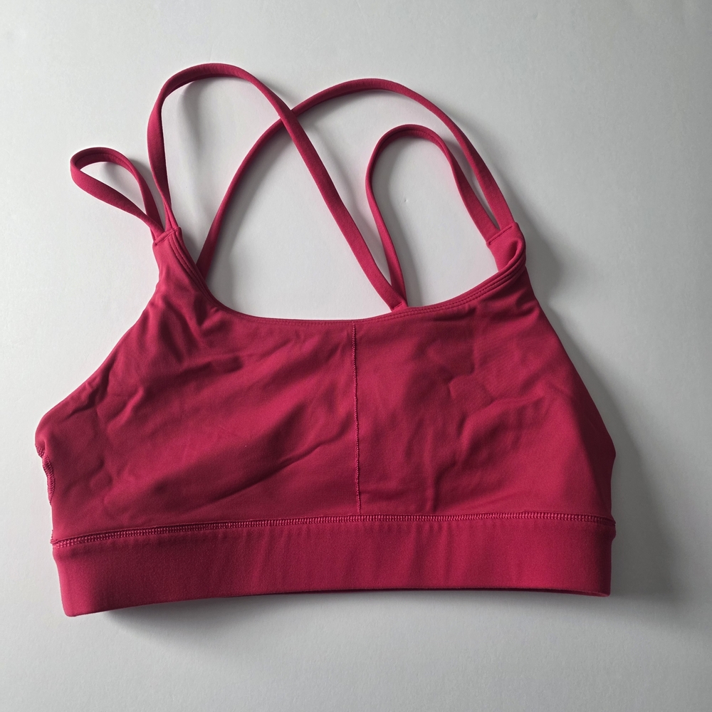 Peloton Cadent Strappy Elevate Bra in Magenta Hot Pink - Small - Picture 7 of 9